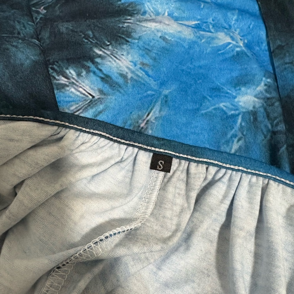 Sleeveless Tie-dye jumpsuit, EUC - Picture 3 of 4